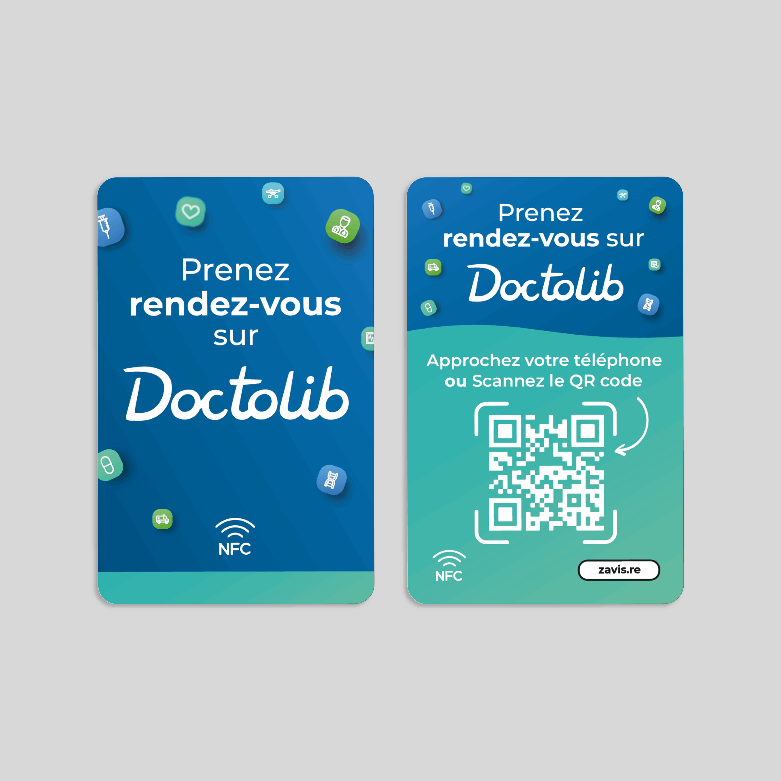 Carte NFC Doctolib